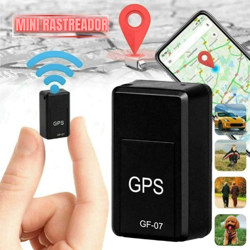 Mini rastreador GPS magnético - Batería recargable