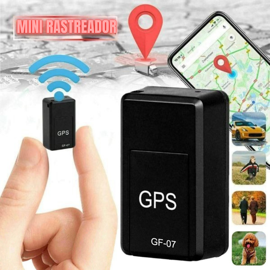 Mini rastreador GPS magnético - Batería recargable