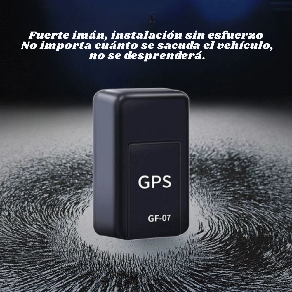 Mini rastreador GPS magnético - Batería recargable