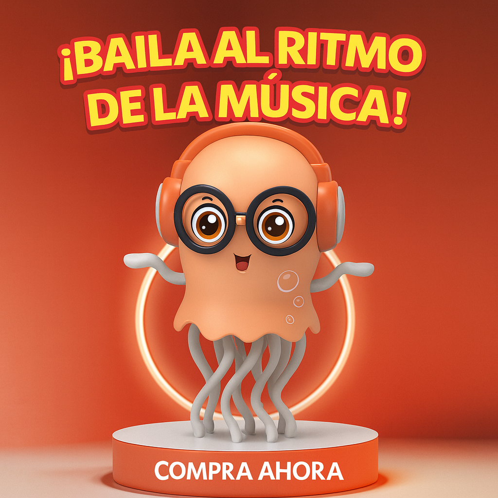 JUGUETE PULPO MAGICO BAILARIN