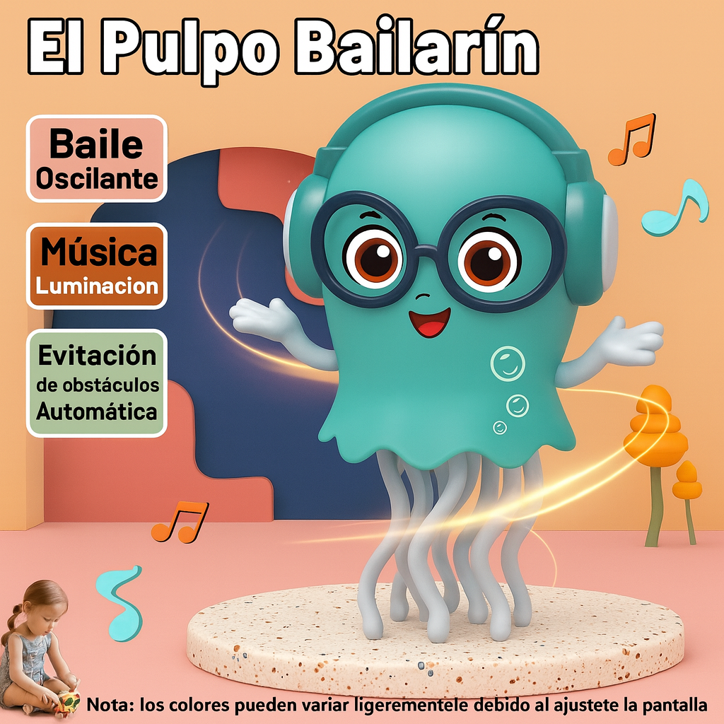 JUGUETE PULPO MAGICO BAILARIN