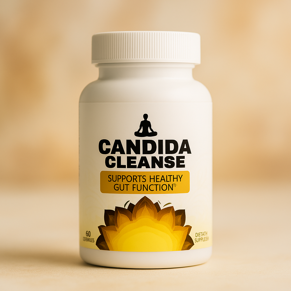 Candida Cleanse Natural – Detox intestinal y equilibrio íntimo | Para mujeres y hombres que buscan bienestar digestivo (60 cápsulas)